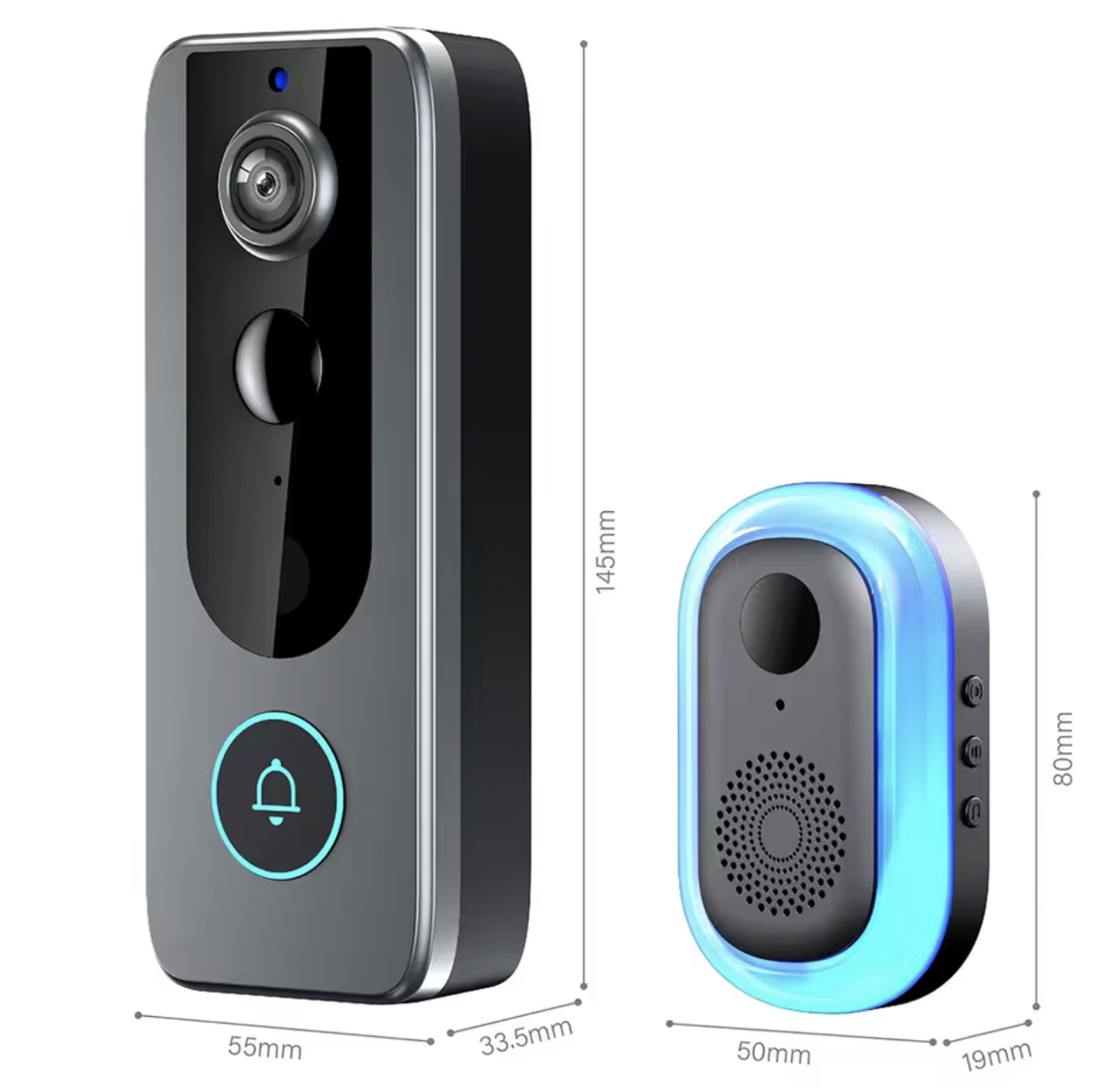 Smart WiFi Video Doorbell Camera – 1080P HD Outdoor Security