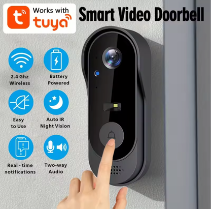 Smart WiFi Video Doorbell Camera – 1080P HD Outdoor Security