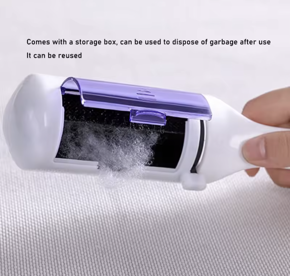 Electrostatic Lint & Pet Hair Remover | Self-Cleaning Fabric Brush