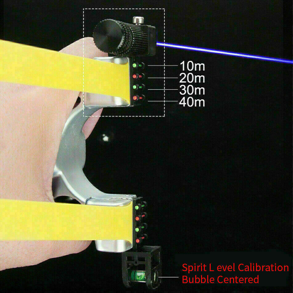 High-Precision Laser Slingshot – Professional Outdoor Hunting Catapult
