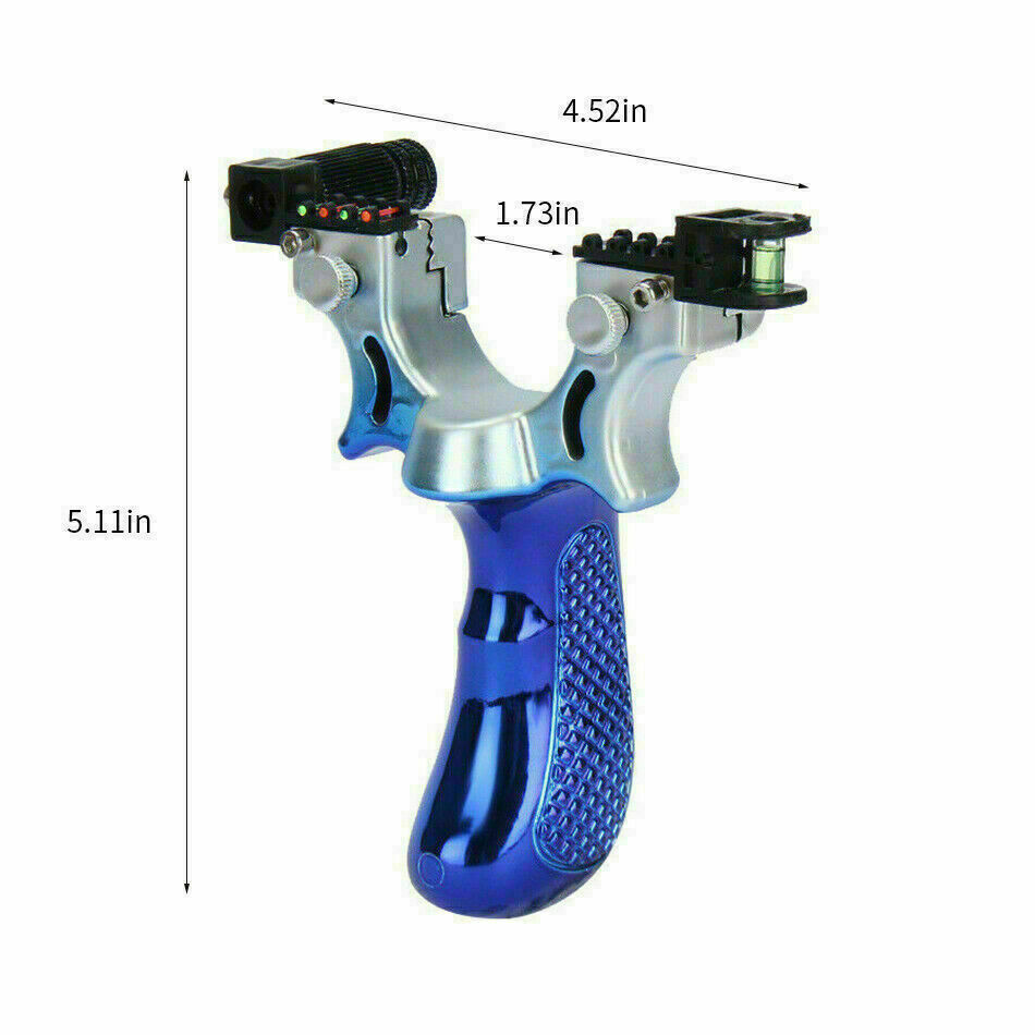 High-Precision Laser Slingshot – Professional Outdoor Hunting Catapult