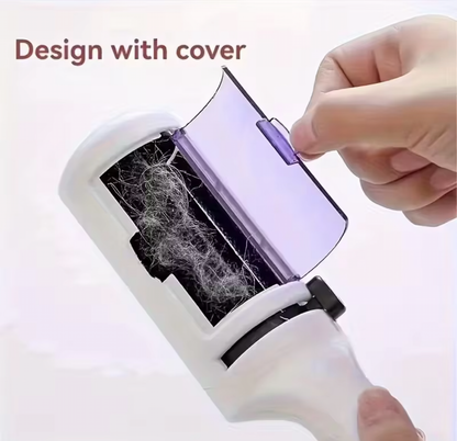 Electrostatic Lint & Pet Hair Remover | Self-Cleaning Fabric Brush