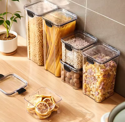 Sealed Reusable Storage Organizers | Airtight Stacking Bins