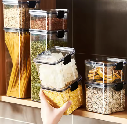 Sealed Reusable Storage Organizers | Airtight Stacking Bins