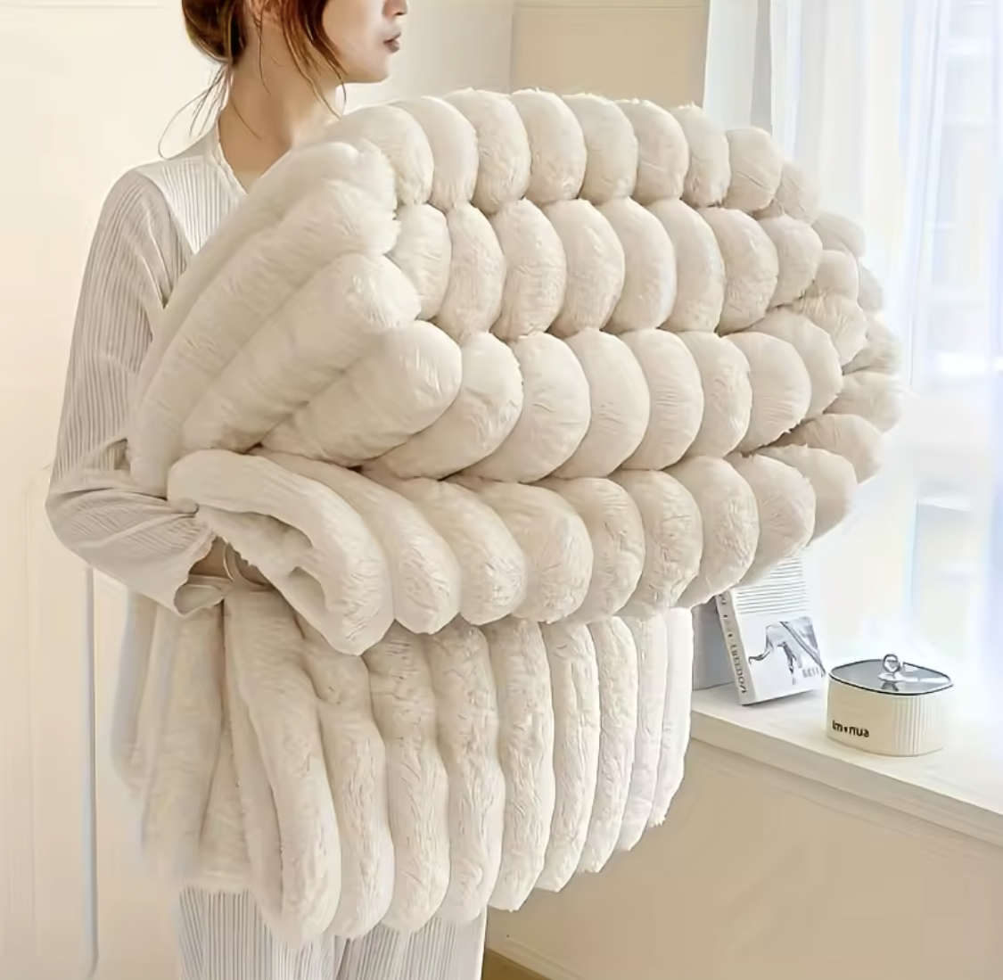 Thickened Multi-Use Throw | Premium Solid Color Blanket