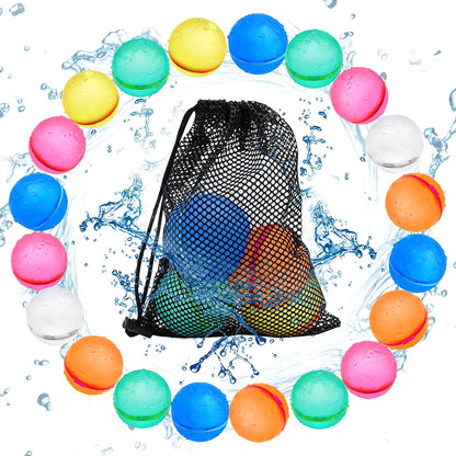 Reusable Water Balloons (12 Pack) – Quick Self-Sealing Magnetic Splash Balls