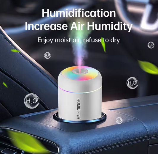 Compact Desktop Humidifier | Essential Oil Diffuser & Purifier