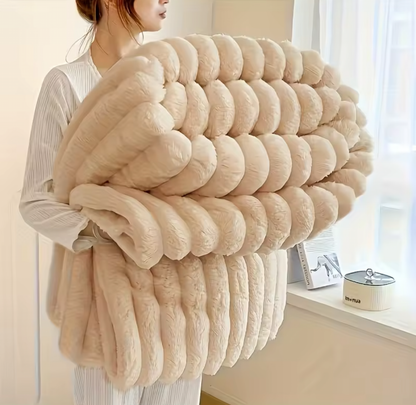 Thickened Multi-Use Throw | Premium Solid Color Blanket