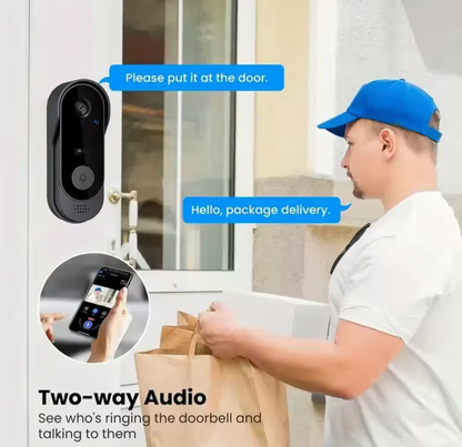Smart WiFi Video Doorbell Camera – 1080P HD Outdoor Security