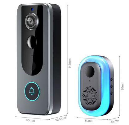 Smart WiFi Video Doorbell Camera – 1080P HD Outdoor Security