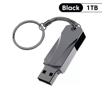 Mini Portable USB 3.0 High-Speed Flash Drive – Compact Metallic Pen Drive