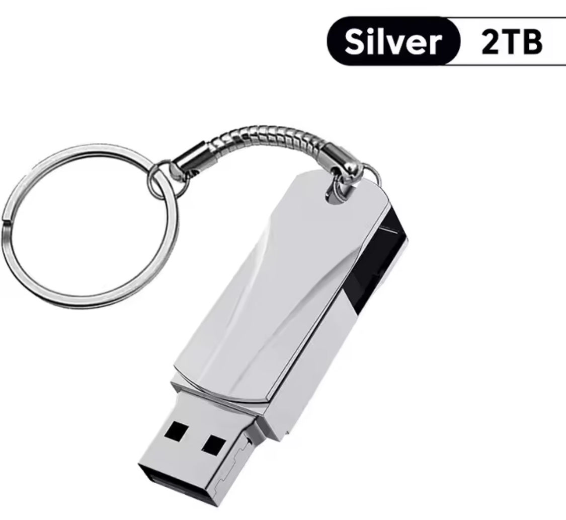 Mini Portable USB 3.0 High-Speed Flash Drive – Compact Metallic Pen Drive