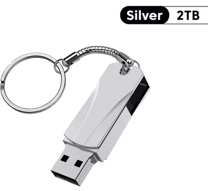 Mini Portable USB 3.0 High-Speed Flash Drive – Compact Metallic Pen Drive