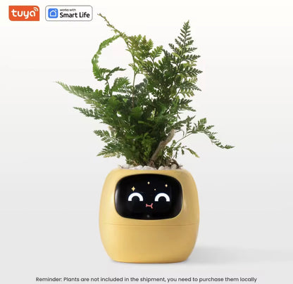 Gen 1 Ivy Smart Planter – Interactive AI Plant Pot with 49+ Rich Expressions & 7 Smart Sensors