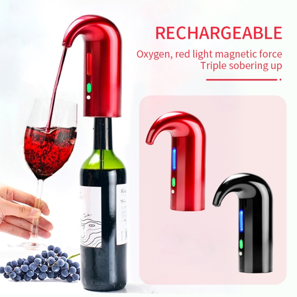 Vacuum Wine Saver Pump – Air Extractor & Reusable Stopper Set