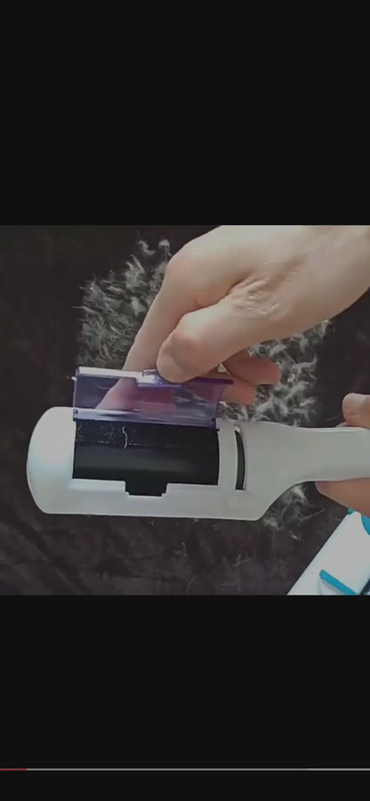 Electrostatic Lint & Pet Hair Remover | Self-Cleaning Fabric Brush
