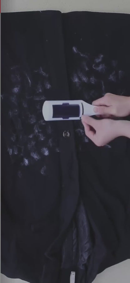 Electrostatic Lint & Pet Hair Remover | Self-Cleaning Fabric Brush